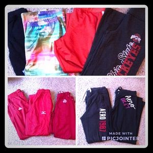 Lot of 9 Women’s pants/joggers/leggings size Med